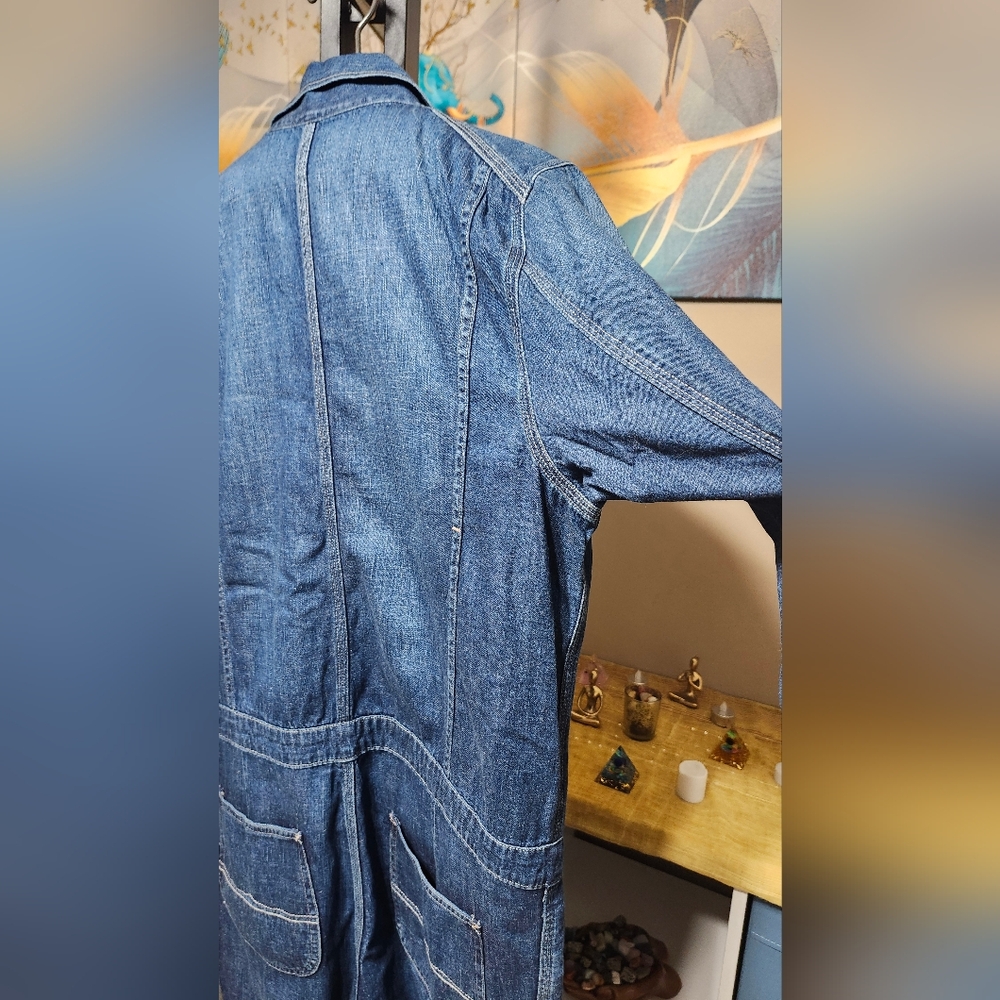 Ralph Lauren Denim Supply Women's Large Coveralls Boiler Suit - Picture 10 of 14